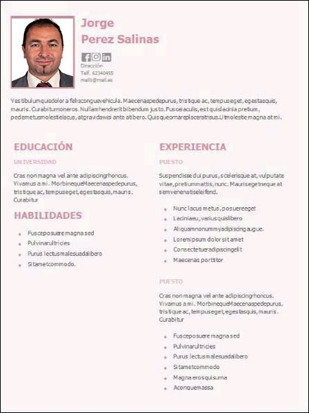 plantilla currículum traumatólogo